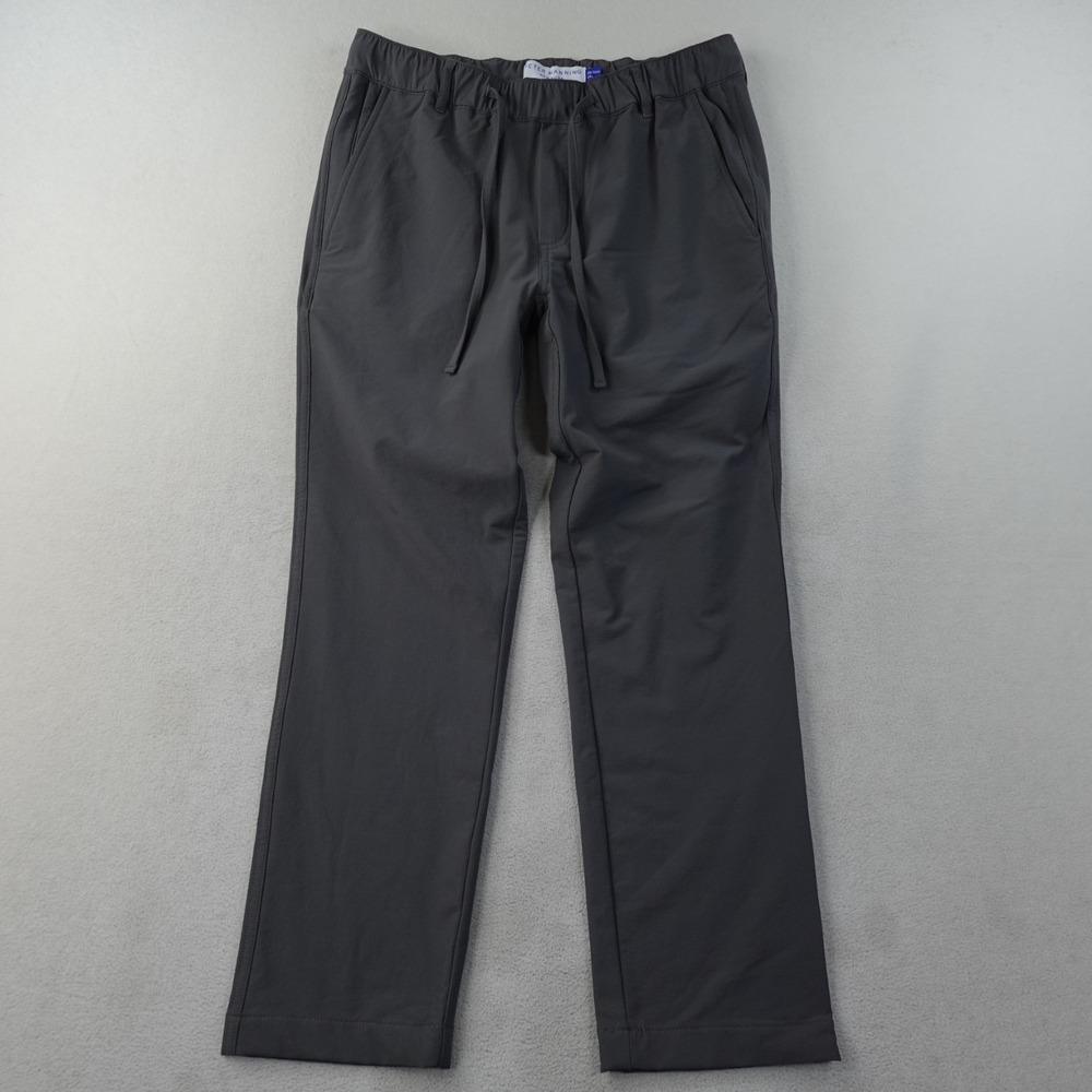 Peter Manning NYC Everywhere Pants Mens 32x26 Gray Stretch Ripstop Travel